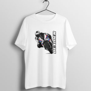 beamer-white-tshirt