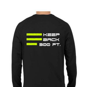 keep back 300ft tshirt