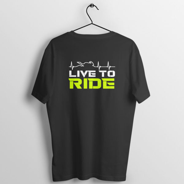 live to ride biker tshirt