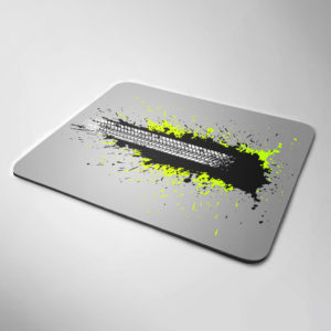 tyre burnout mousepad