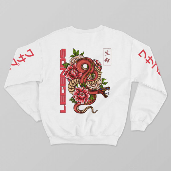 snake legends jdm sweatshirt