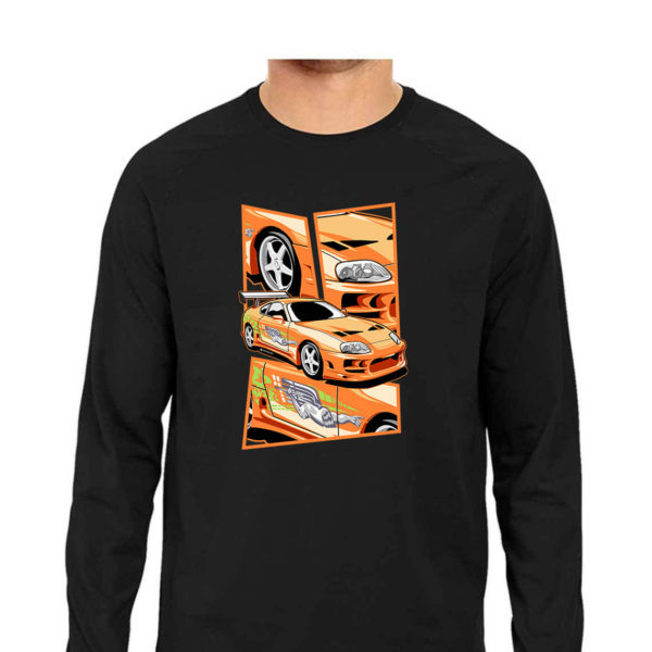 paul walker supra -Long Sleeves