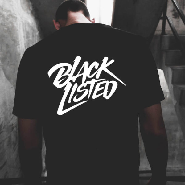 black listed tshirt