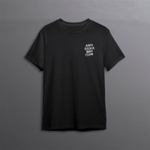 anti stock bike club oversized tshirt